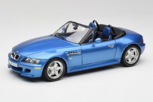 BMW Z3 E36 M Roadster Estoril Blue Bburago 1:18 3349-M1 Métal Moulé