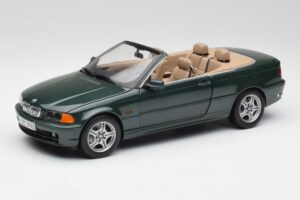 BMW 3 E46 Cabriolet Vert Kyosho 1:18 80430009757 Métal Moulé