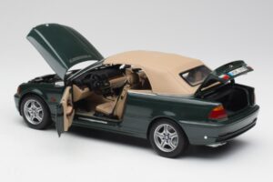 BMW 3 E46 Cabriolet Vert Kyosho 1:18 80430009757 Métal Moulé — image 5 sur 8