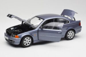 BMW 318Ci E46 Bleu Kyosho 1:18 80439411583 Métal Moulé — image 2 sur 8