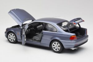 BMW 318Ci E46 Bleu Kyosho 1:18 80439411583 Métal Moulé — image 5 sur 8