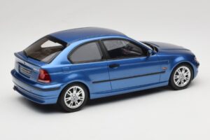 BMW 318ti E46 Compact Estoril Blue Otto 1:18 OT462 Résine — image 2 sur 6