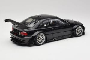 BMW M3 GTR E46 Plain Body Jet Noir AUTOart 1:18 80447 Métal Moulé — image 2 sur 6