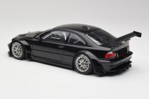 BMW M3 GTR E46 Plain Body Jet Noir AUTOart 1:18 80447 Métal Moulé — image 5 sur 6