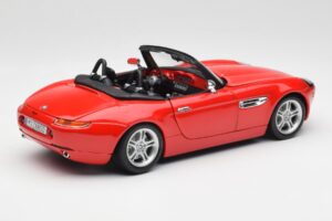 BMW Z8 E52 Roadster Rouge Vif Bburago 1:18 12032 Métal Moulé — image 3 sur 8