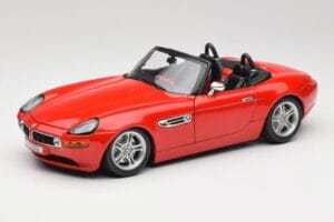 BMW Z8 E52 Rouge Bburago 1:18 Z8001 Métal Moulé