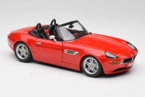 BMW Z8 E52 Rouge Bburago 1:18 Z8001 Métal Moulé — image 6 sur 8