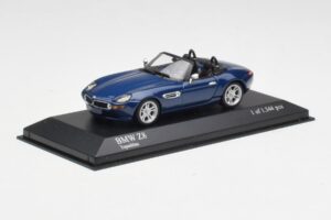 BMW Z8 E52 Topaze Bleu Minichamps 1:43 431028740 Métal Moulé — image 2 sur 5