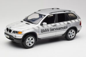 BMW X5 E53 3.0d Service Mobil Kyosho 1:18 80430305646 Métal Moulé
