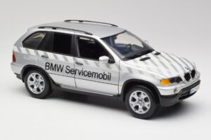 BMW X5 E53 3.0d Service Mobil Kyosho 1:18 80430305646 Métal Moulé — image 6 sur 8