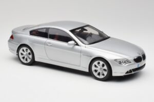 BMW 645Ci E63 Argent Kyosho 1:18 80430153285 Métal Moulé — image 6 sur 8