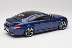 BMW M6 E63 Bleu Kyosho 1:18 80430413351 Métal Moulé — image 3 sur 8