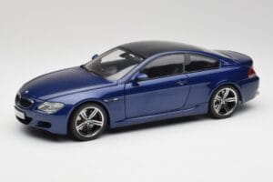 BMW M6 E63 Bleu Kyosho 1:18 80430413351 Métal Moulé
