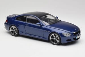 BMW M6 E63 Bleu Kyosho 1:18 80430413351 Métal Moulé — image 6 sur 8