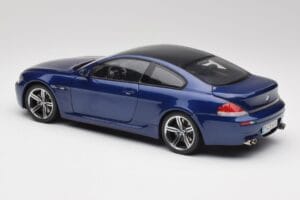 BMW M6 E63 Bleu Kyosho 1:18 80430413351 Métal Moulé — image 7 sur 8