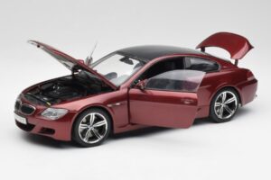 BMW M6 E63 Rouge Kyosho 1:18 80430398134 Métal Moulé — image 2 sur 8