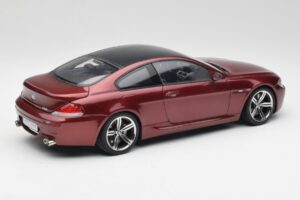 BMW M6 E63 Rouge Kyosho 1:18 80430398134 Métal Moulé — image 3 sur 8