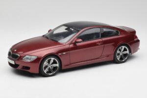 BMW M6 E63 Rouge Kyosho 1:18 80430398134 Métal Moulé
