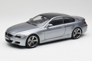 BMW M6 E63 Silver Gris Kyosho 1:18 08703GR Métal Moulé