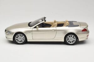 BMW 6 Series E64 Cabriolet Mineral Silver Metallic Kyosho 1:18 80430153437 Métal Moulé — image 5 sur 9