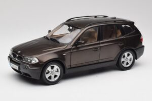 BMW X3 E83 3.0d Marron Foncé Métallique Kyosho 1:18 80430300736 Métal Moulé