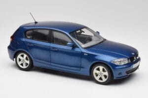 BMW 1 E87 Sydney Bleu Kyosho 1:18 80430308600 Métal Moulé — image 6 sur 8