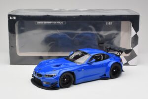 BMW Z4 E89 GT3 Le Mans Bleu Minichamps 1:18 151122302 Métal Moulé — image 6 sur 6