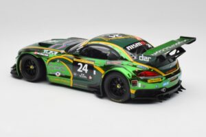 BMW Z4 E89 GT3 #24 Saudi Falcons K. Al Faisal / A. Binladen Dubai 24 Hours 2013 Minichamps 1:18 151132324 Métal Moulé — image 5 sur 6