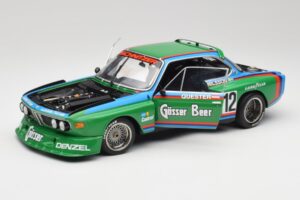BMW 3.5 CSL E9 Gruppe 5 #12 H. Quester / G. Nilsson Zeltweg Winner 1976 Minichamps 1:18 180762012 Métal Moulé — image 2 sur 8
