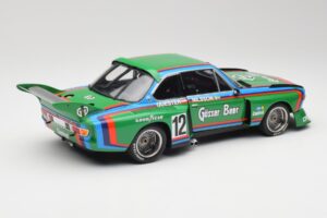 BMW 3.5 CSL E9 Gruppe 5 #12 H. Quester / G. Nilsson Zeltweg Winner 1976 Minichamps 1:18 180762012 Métal Moulé — image 3 sur 8