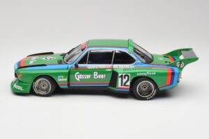 BMW 3.5 CSL E9 Gruppe 5 #12 H. Quester / G. Nilsson Zeltweg Winner 1976 Minichamps 1:18 180762012 Métal Moulé — image 4 sur 8