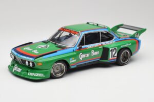 BMW 3.5 CSL E9 Gruppe 5 #12 H. Quester / G. Nilsson Zeltweg Winner 1976 Minichamps 1:18 180762012 Métal Moulé