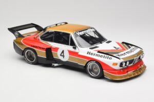 BMW 3.5 CSL E9 Gruppe 5 #4 J. Fitzpatrick / T. Walkinshaw Silverstone Winner 1976 Minichamps 1:18 180762004 Métal Moulé — image 6 sur 8