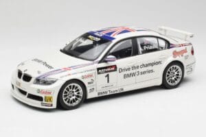 BMW E90 320si #1 A. Priaulx WTCC Champion 2006 Kyosho 1:18 80430429067 Métal Moulé