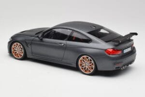 BMW M4 F82 GTS Frozen Gris Minichamps 1:18 80432411555 Métal Moulé — image 7 sur 8