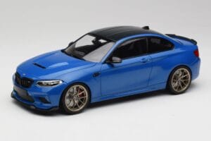 BMW M2 F87 CS Misano Bleu & Roues Or Minichamps 1:18 155021027 Métal Moulé