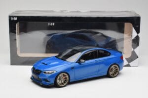 BMW M2 F87 CS Misano Bleu & Roues Or Minichamps 1:18 155021027 Métal Moulé — image 6 sur 6