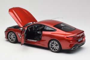 BMW M850i G15 Orange Métallisé Norev 1:18 183285 Métal Moulé — image 5 sur 8