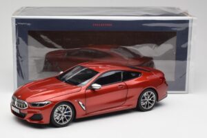 BMW M850i G15 Orange Métallisé Norev 1:18 183285 Métal Moulé — image 8 sur 8