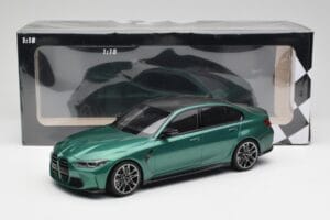 BMW M3 G80 Isle of Man Green Minichamps 1:18 155020200 Métal Moulé — image 6 sur 6