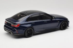 BMW M3 G80 Portimao Blue Minichamps 1:18 155020201 Métal Moulé — image 2 sur 6