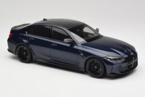 BMW M3 G80 Portimao Blue Minichamps 1:18 155020201 Métal Moulé — image 4 sur 6