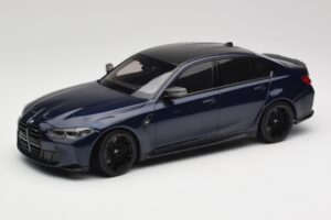 BMW M3 G80 Portimao Blue Minichamps 1:18 155020201 Métal Moulé