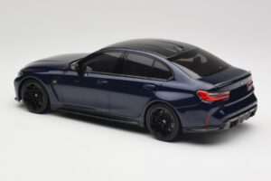 BMW M3 G80 Portimao Blue Minichamps 1:18 155020201 Métal Moulé — image 5 sur 6
