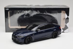 BMW M3 G80 Portimao Blue Minichamps 1:18 155020201 Métal Moulé — image 6 sur 6