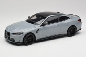 BMW M4 G82 Brooklyn Gris Minichamps 1:18 155020124 Métal Moulé