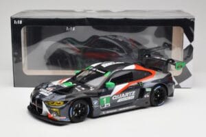 BMW M4 G82 GT3 GTD Paul Miller Racing #1 B. Sellers / M. Snow 12 Hours of Sebring IMSA 2022 Minichamps 1:18 155222001 Métal M — image 6 sur 6