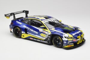 BMW M4 GT3 G82 #46 A. Farfus / V. Rossi Team WRT 24 Hours of Spa 2023 Minichamps 1:18 113232646 Métal Moulé — image 6 sur 8