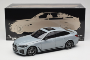 BMW i4 G26 Grey Metallic Minichamps 1:18 110023010 Métal Moulé — image 8 sur 8