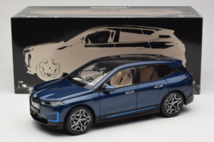 BMW iX Blue Metallic Minichamps 1:18 110023100 Métal Moulé — image 8 sur 8